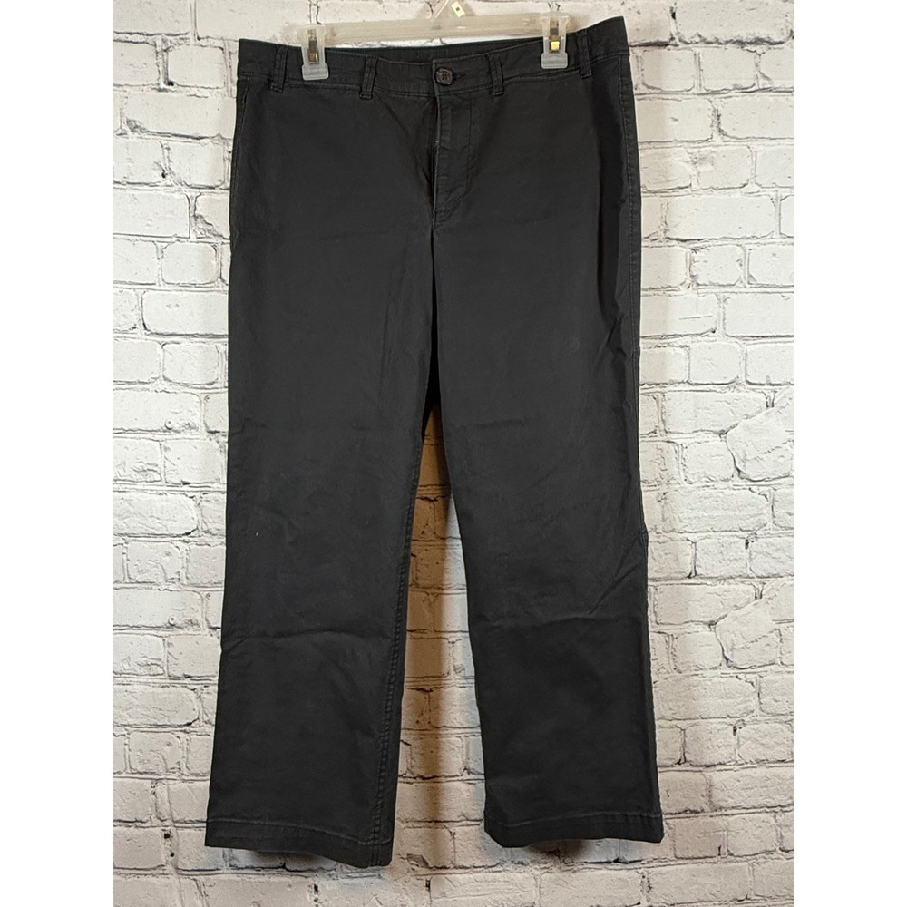 Old Navy Black Casual Pants‎ Straight Leg Everyday Trousers Size 10